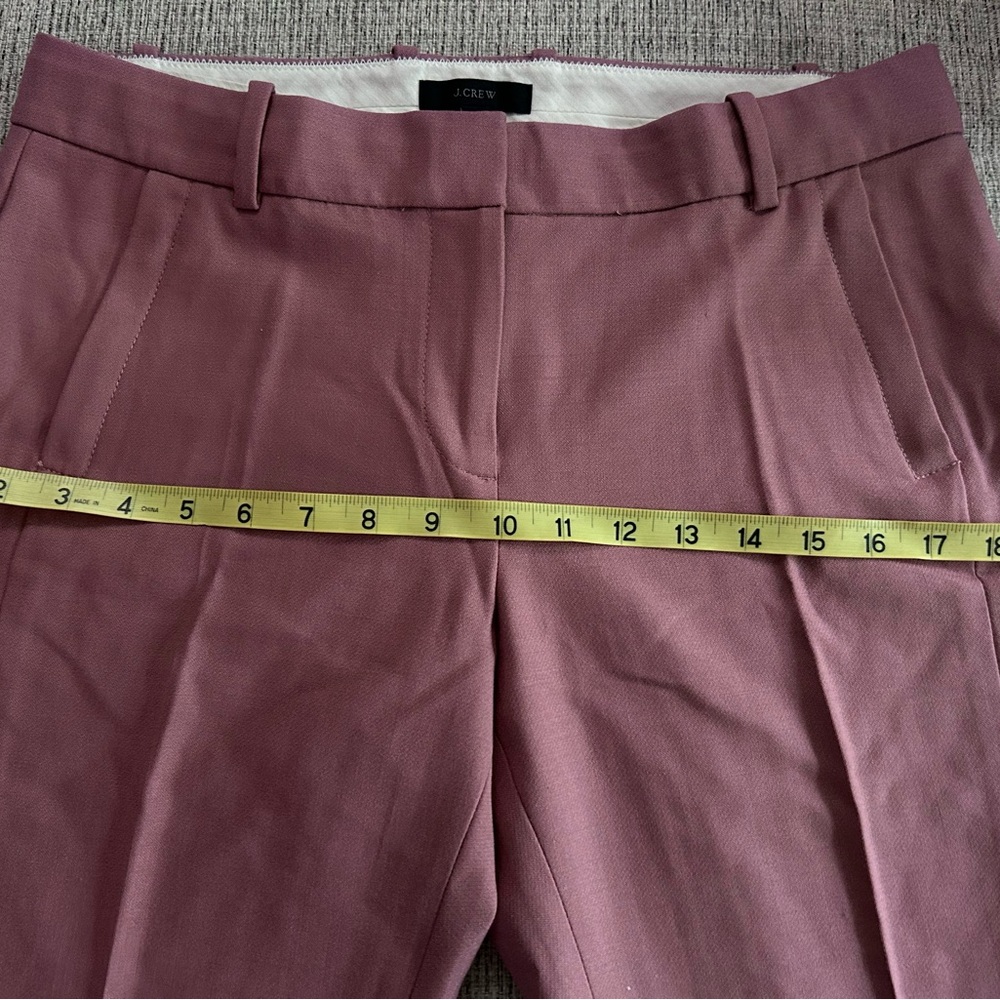 J. Crew Wool blend Dusty Rose Chinos - Picture 14 of 16